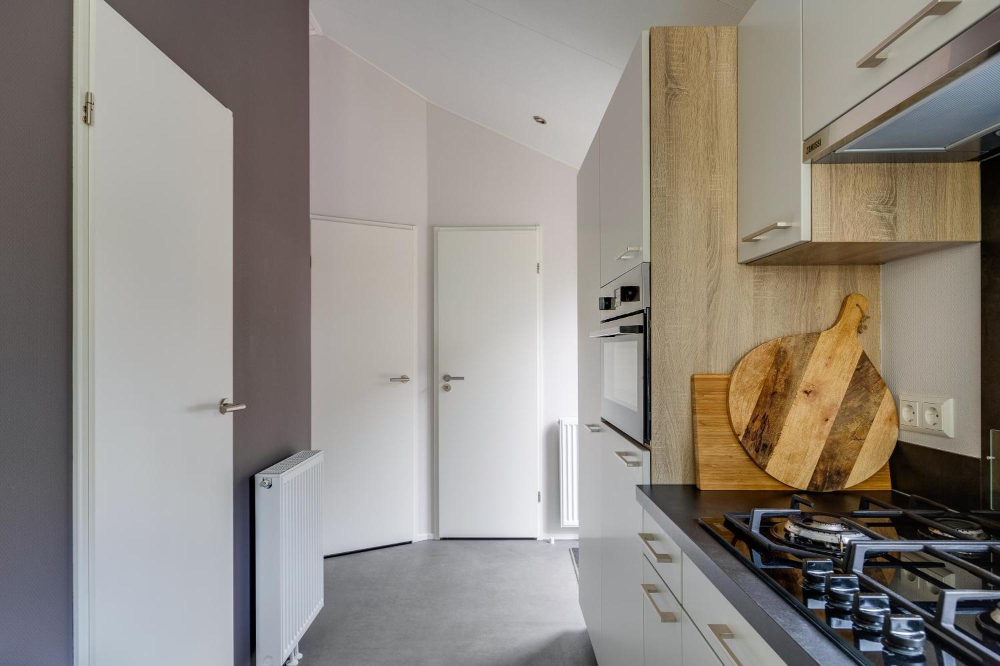 Modern Ingericht Chalet Op Groen Park Op De Veluwe Epe Esterno foto